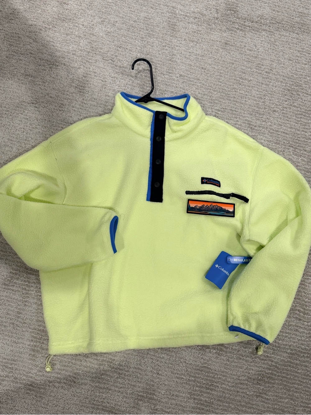 Teton Nation park Columbia fleece pull over
